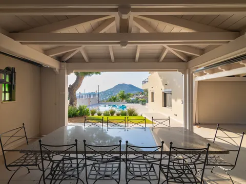 Elegant Villa Panoramic View of sea and mountain, 5 bedrooms in Lagonisi photos for sale For Super Rich