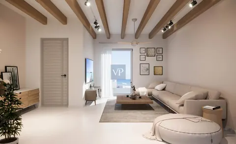 Modern Villa Waterfront from Molos Beach Sea view, 4 bedrooms in Paros property for sale For Super Rich