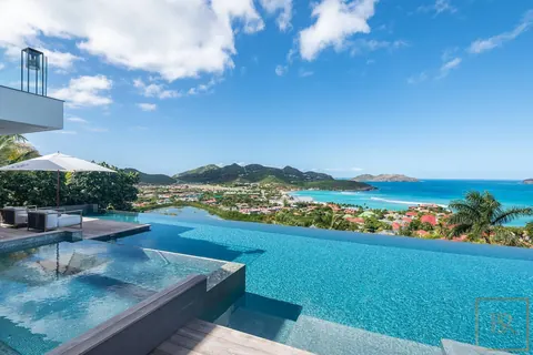 Ultra-Luxury Villa NEO Ultimate Living, Panoramic Sea View, 6 bedrooms in St Barth available for sale For Super Rich