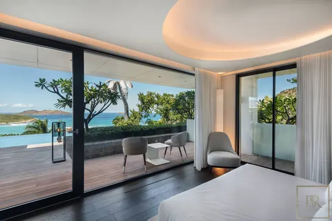 Ultra-Luxury Villa NEO Ultimate Living, Panoramic Sea View, 6 bedrooms in St Barth ultra luxury for sale For Super Rich