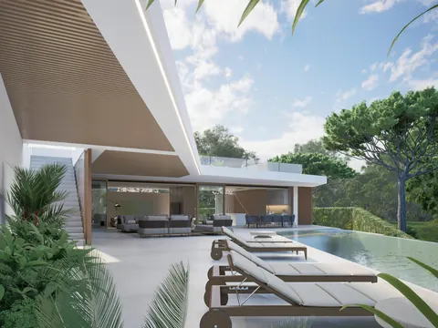 Modern Villa Panoramic View Sea View, 5 bedrooms in Vale do Lobo New for sale For Super Rich