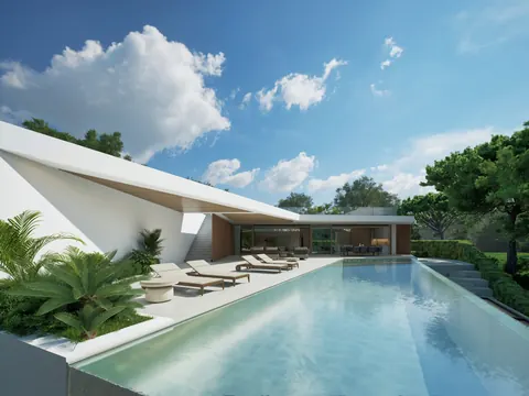 Modern Villa Panoramic View Sea View, 5 bedrooms in Vale do Lobo available for sale For Super Rich