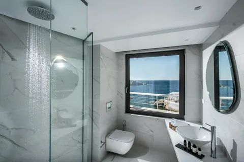 Luxury Villa Beach Front breathtaking sea views, 12 bedrooms in Crete ads for sale For Super Rich