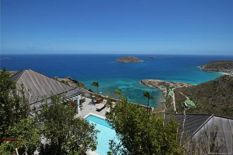 Luxury Villa COLAB Caribbean sunsets views, 5 bedrooms in Colombier St Barth