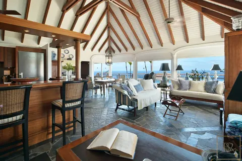 Luxury Villa COLAB Caribbean sunsets views, 5 bedrooms in Colombier St Barth available for sale For Super Rich
