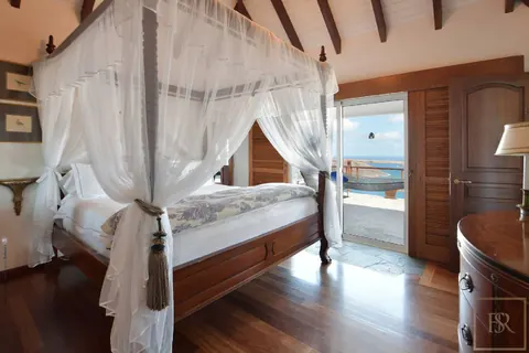 Luxury Villa COLAB Caribbean sunsets views, 5 bedrooms in Colombier St Barth value for sale For Super Rich