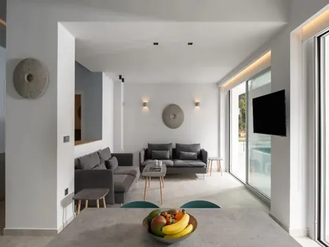 Modern Villa Panoramic View of sea and the forest, 4 bedrooms in Halkidiki value for sale For Super Rich