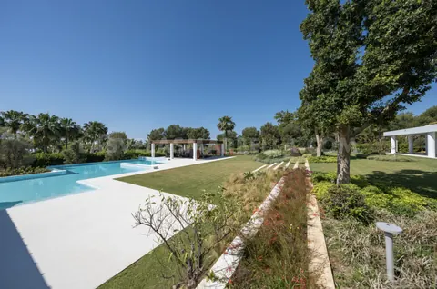 Modern Villa Panoramic View 3-level mansion, 7 bedrooms in Los Monteros Playa - Marbella price for sale For Super Rich