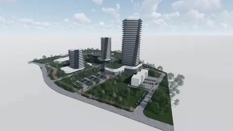 Premium Land/Plots 170 Modern Apartments 26 Storey Building, 170 bedrooms in Martin price for sale For Super Rich