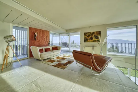 Design Villa Panoramic View Lake View, 4 bedrooms in Tignale - Lake Garda LV06808 for sale For Super Rich