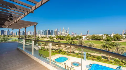 Contemporary Villa Marvelous views of Montgomerie golf course Sector L, 12 bedrooms in Emirates Hills - Dubai New for sale For Super Rich