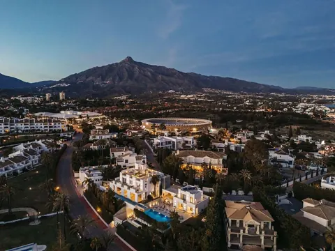 Luxury Villa James Bond Style Infinity-pool with cascade and water features, 11 bedrooms in Marbella search for sale For Super Rich