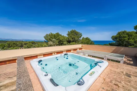 Luxury Villa Beach Front Panoramic View, 5 bedrooms in Santa Margarita - Mallorca exclusive for sale For Super Rich