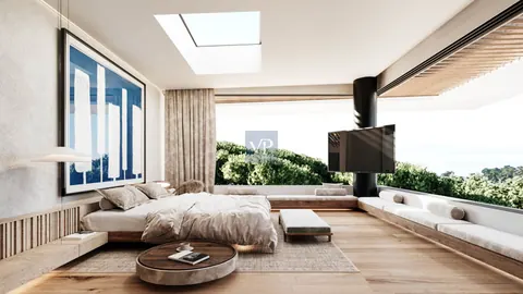 Architectural Villa Seafront of Kavouri 46m2 swimming pool, 6 bedrooms in Vouliagmenii property for sale For Super Rich