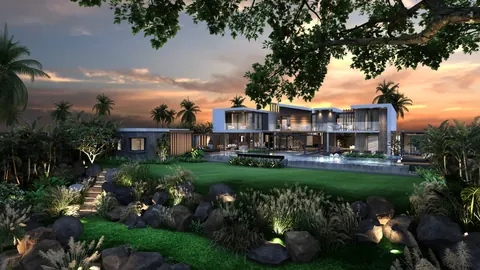 Premium Villa Sea View direct access to the main beach, 6 bedrooms in Cap Malheureux