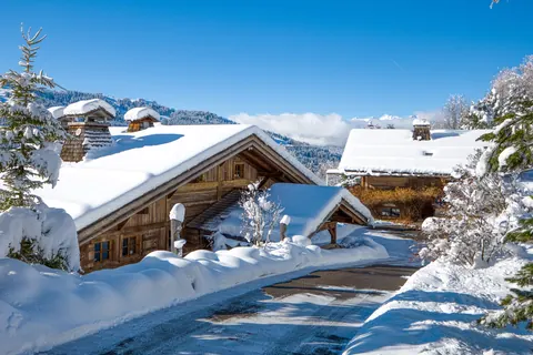 Luxury Chalet Panoramic View Mountain View, 6 bedrooms in Megève Used for sale For Super Rich