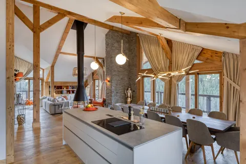 Luxury Penthouse Panoramic View Mountain View, 5 bedrooms in Courchevel available for sale For Super Rich