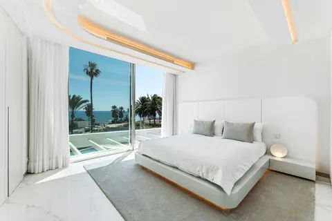 Ultra Modern Front-line Villa Beach Front pool, gym, sauna, bar, 6 bedrooms in Marbella buy for sale For Super Rich Ultra Modern Front-line Villa Beach Front pool, gym, sauna, bar, 6 bedrooms in Marbella buy for sale For Super Rich