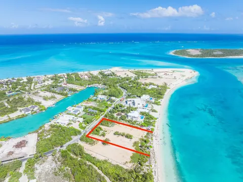 Wilde Land/Plots Beach Front channel view over the Leeward cut, no bedrooms in Providenciales available for sale For Super Rich
