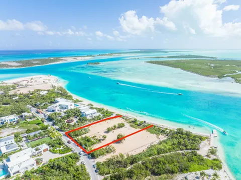 Wilde Land/Plots Beach Front channel view over the Leeward cut, no bedrooms in Providenciales property for sale For Super Rich