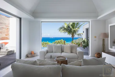 Elegant Villa Sea View Pogamus Community gate, 5 bedrooms in Lurin - St Barth image for sale For Super Rich