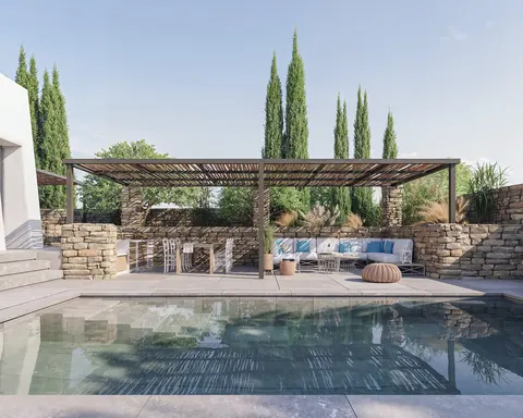 Luxury Villa Crystal Cove III Stunning Sea view, 3 bedrooms in Paros New for sale For Super Rich