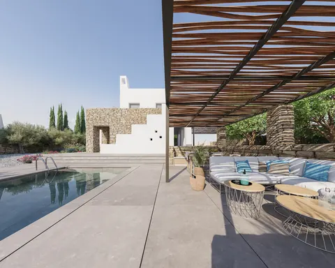 Luxury Villa Crystal Cove III Stunning Sea view, 3 bedrooms in Paros