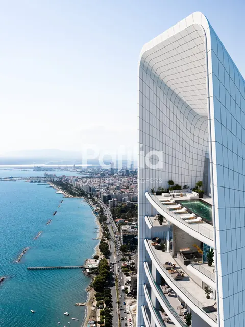 Luxury Penthouse Beach Front Panoramic View, 6 bedrooms in Limassol properties for sale For Super Rich
