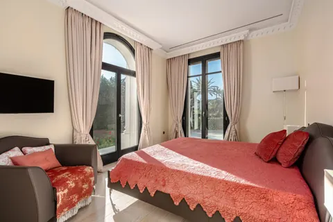 Luxury Villa Palace Blanc royal style with stunning modern elements and features, 7 bedrooms in Marbella East top for sale For Super Rich