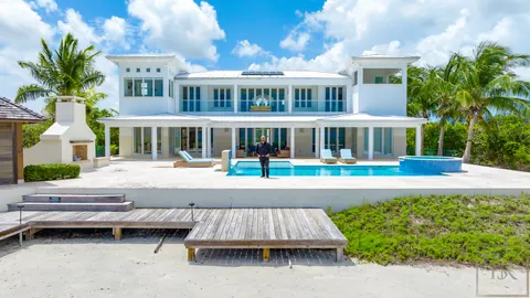 Architectural Villa Beach Front Private turquoise beach access, 7 bedrooms in Sandy Point price for sale For Super Rich Architectural Villa Beach Front Private turquoise beach access, 7 bedrooms in Sandy Point price for sale For Super Rich