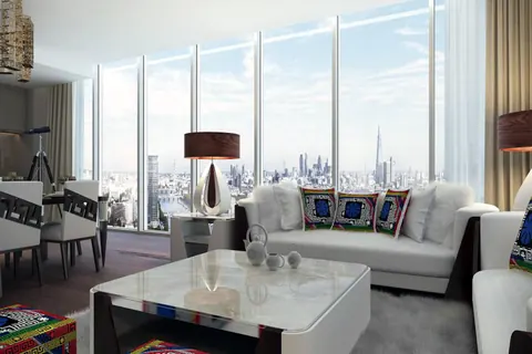 Luxury Penthouse Versace panoramic views on The Shard, River Thames, 5 bedrooms in London New for sale For Super Rich