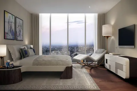 Luxury Penthouse Versace panoramic views on The Shard, River Thames, 5 bedrooms in London search for sale For Super Rich