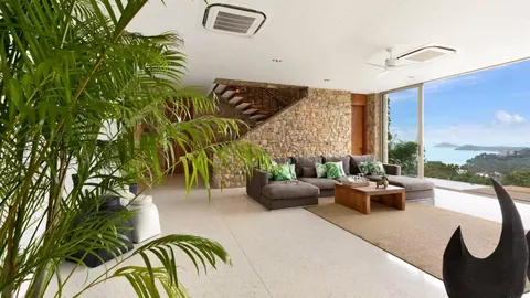 Luxury Villa Breathtaking sunsets infinity pool, 4 bedrooms in Ko Samui prix for sale For Super Rich