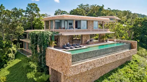 Luxury Villa Breathtaking sunsets infinity pool, 4 bedrooms in Ko Samui photos for sale For Super Rich
