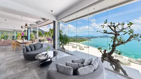 Luxury Villa Paradise View Amaze swimming pool, 4 bedrooms in Ko Samui Used for sale For Super Rich