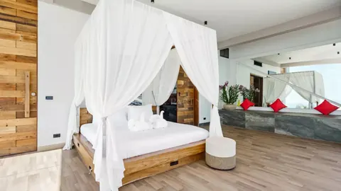 Luxury Villa Paradise View Amaze swimming pool, 4 bedrooms in Ko Samui image for sale For Super Rich