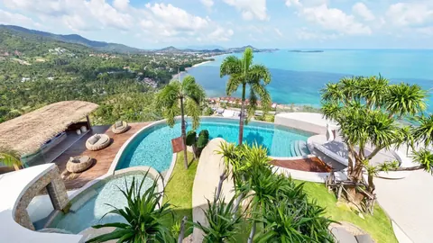 Luxury Villa Paradise View Amaze swimming pool, 4 bedrooms in Ko Samui search for sale For Super Rich