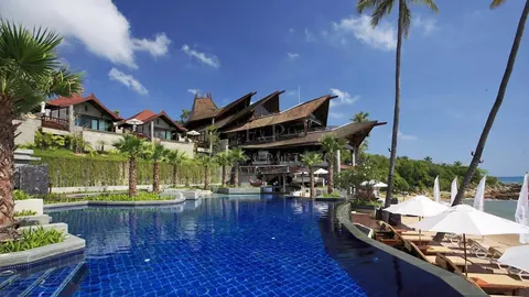 Premium Hotel Beach Front Panoramic View, 144 bedrooms in Ko Samui price for sale For Super Rich