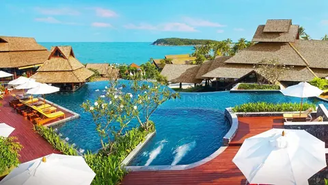Premium Hotel Beach Front Panoramic View, 144 bedrooms in Ko Samui value for sale For Super Rich