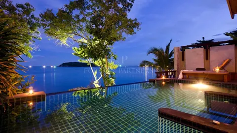 Premium Hotel Beach Front Panoramic View, 144 bedrooms in Ko Samui top for sale For Super Rich