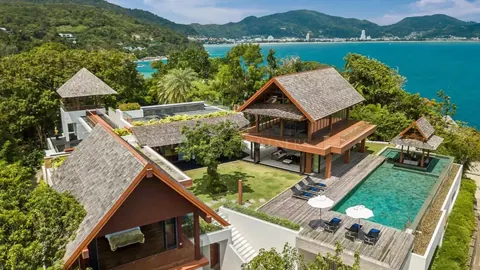 Majestic Villa Ocean & Sunset Views 20 meters long infinity-edge swimming pool, 5 bedrooms in Phuket available for sale For Super Rich