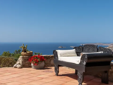 Modern Villa Beach Front panoramic Aegean Sea views, 6 bedrooms in Mykonos ads for sale For Super Rich