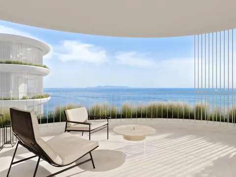 Architectural Penthouse Beach Front Panoramic View, 4 bedrooms in Athens 2032891 for sale For Super Rich