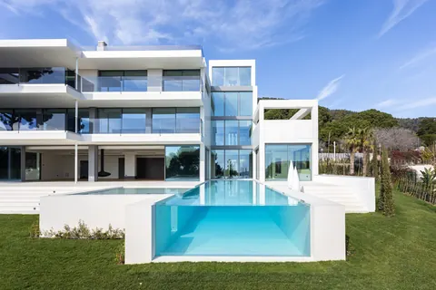 Luxury House Panoramic View breathtaking panoramic sea views, 8 bedrooms in Barcelona CBES2047 for sale For Super Rich