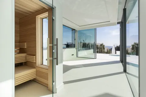 Luxury House Panoramic View breathtaking panoramic sea views, 8 bedrooms in Barcelona deal for sale For Super Rich