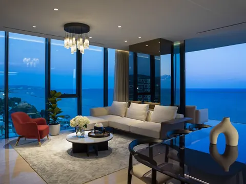 Luxury Apartment Beach Front Panoramic sea view, 3 bedrooms in Limassol New for sale For Super Rich