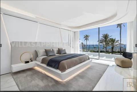 Modern Villa Mediterranean, Africa, Gibraltar and Bay views  Stunning bathroom, 6 bedrooms in Marbella Classified ads for sale For Super Rich