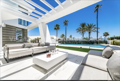 Modern Villa Mediterranean, Africa, Gibraltar and Bay views  Stunning bathroom, 6 bedrooms in Marbella buy for sale For Super Rich