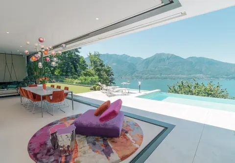 Luxury Villa Mountain View Lake View, 3 bedrooms in Brione Sopra Minusio New for sale For Super Rich