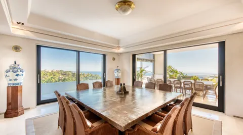 Modern Villa Panoramic View of to Gibraltar, Morocco, the Mediterranean, 6 bedrooms in Benahavis - La Zagaleta Marbella deal for sale For Super Rich